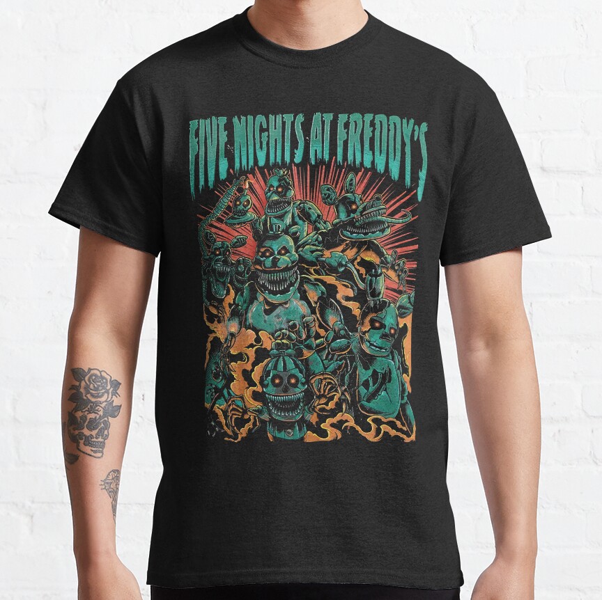 Five At Night Freddys Movie T-Shirt
