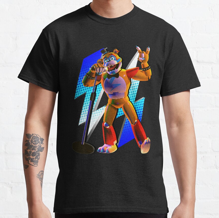 Security Breach Glamrock Freddy T-Shirt - Image 2