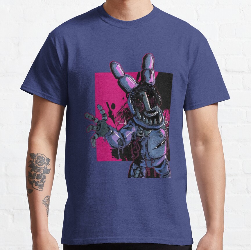 Fnaf Bonnie Fan Art T-Shirt - Image 6