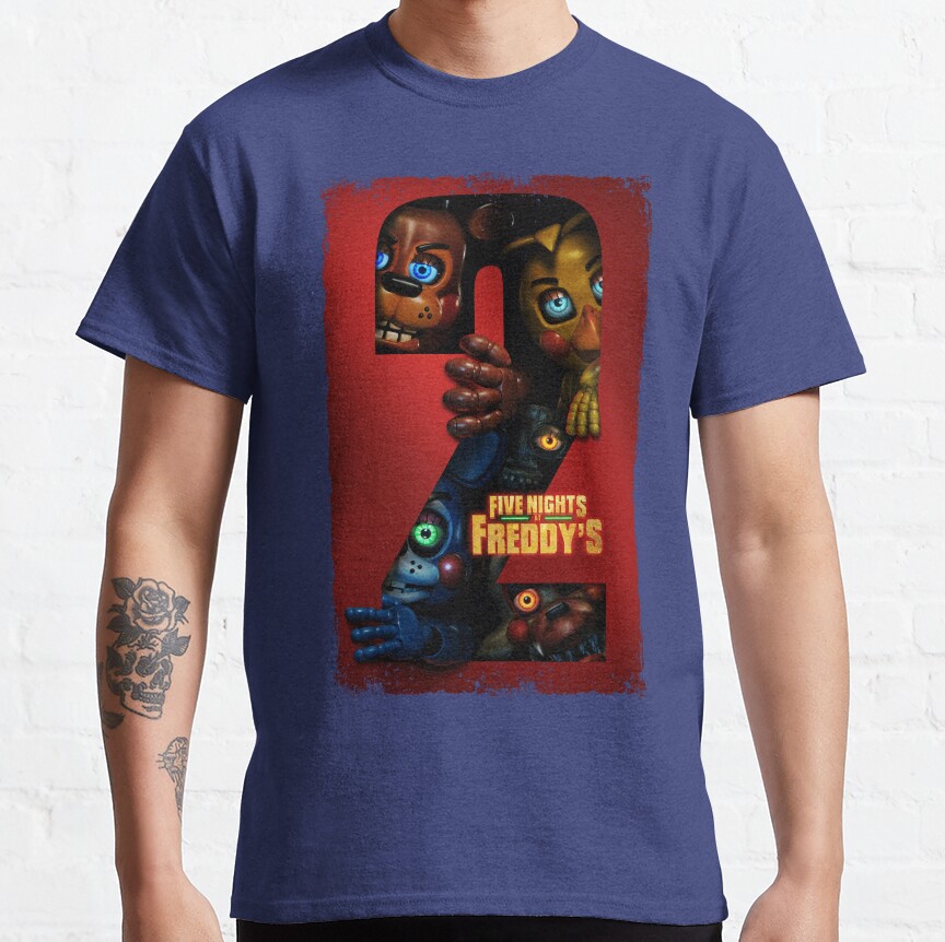 New Five Nights At Freddy S 2 T-Shirt - Image 2
