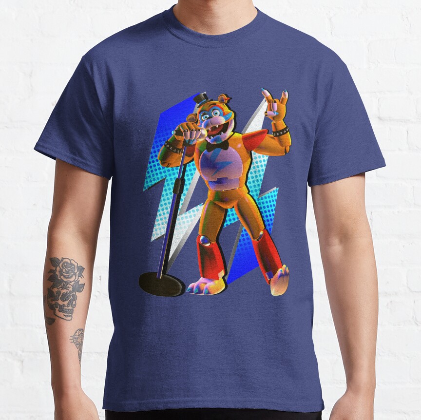 Security Breach Glamrock Freddy T-Shirt - Image 5