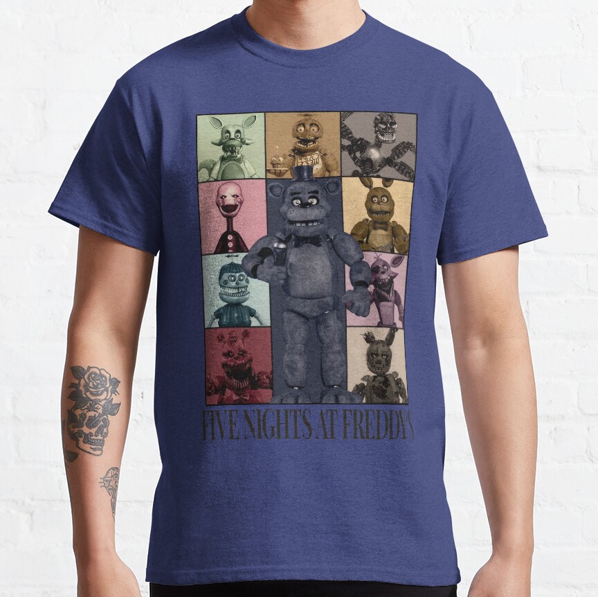 Five Nights At Freddys Eras Tour T-Shirt - Image 6