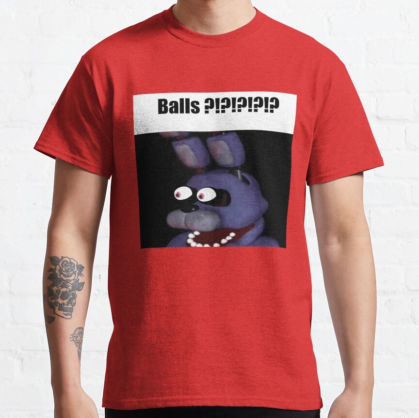 Bonny Balls Freddy Fazbear T-Shirt - Image 3