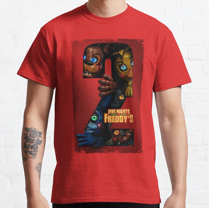 New Five Nights At Freddy S 2 T-Shirt - Image 4