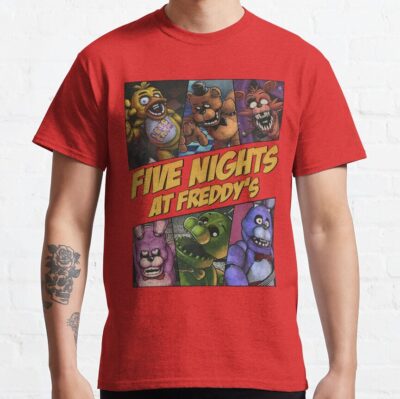 Alternative view of Halloween Five Nights At Freddys T-Shirt