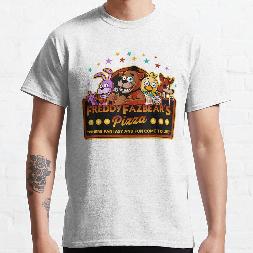 Fnafs Funny T Shirt T-Shirt - Image 4
