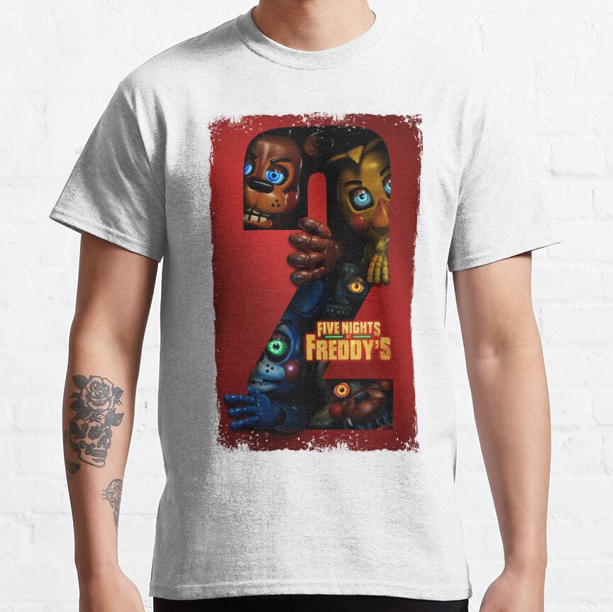 New Five Nights At Freddy S 2 T-Shirt - Image 5
