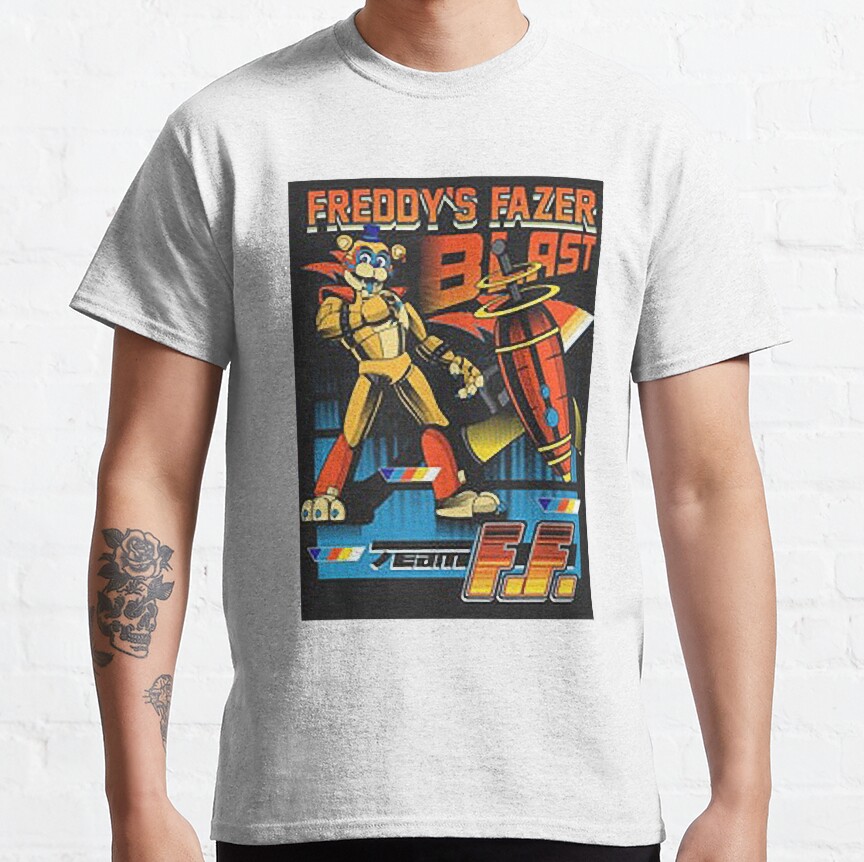 Fnaf Security Breach Essential T Shirt T-Shirt - Image 5
