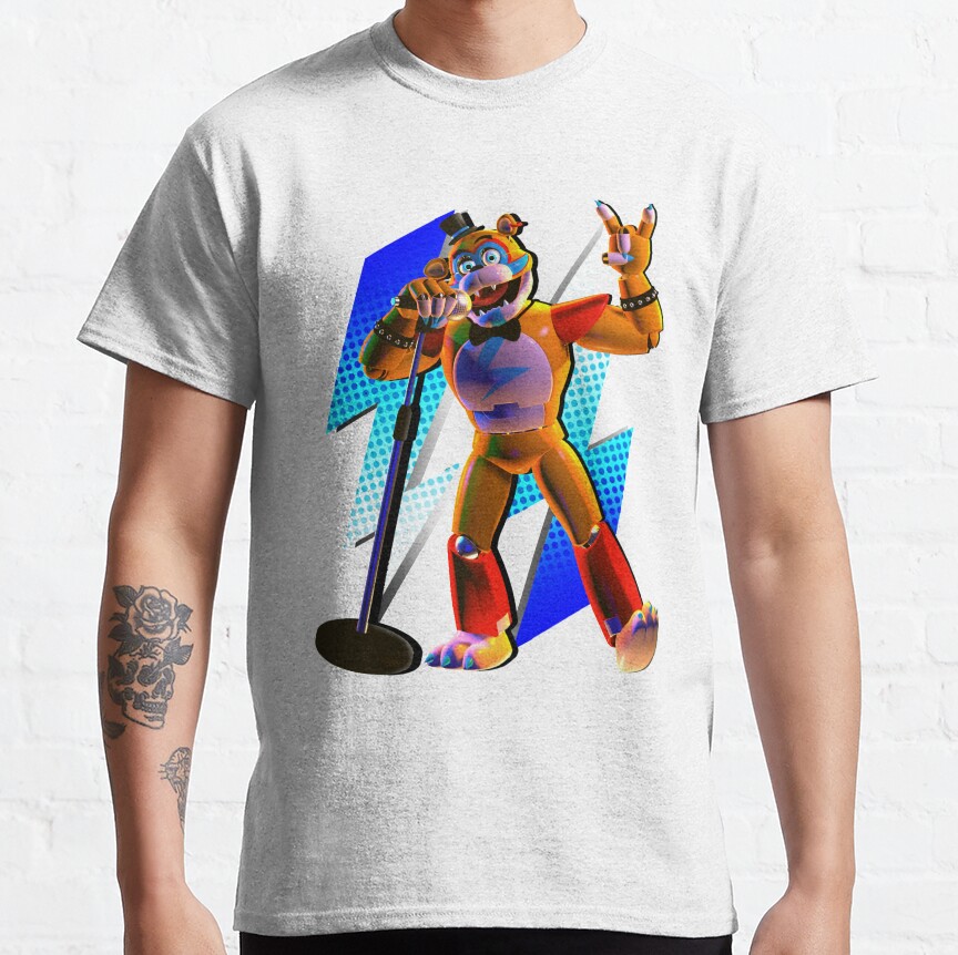 Security Breach Glamrock Freddy T-Shirt - Image 7