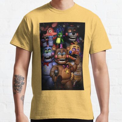 Alternative view of Basic Fnaf Security Breach T-Shirt