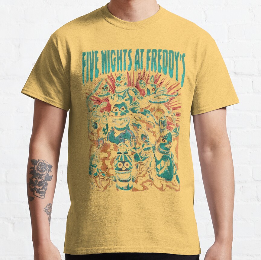 Five At Night Freddys Movie T-Shirt - Image 2