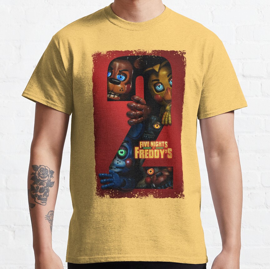 New Five Nights At Freddy S 2 T-Shirt - Image 6