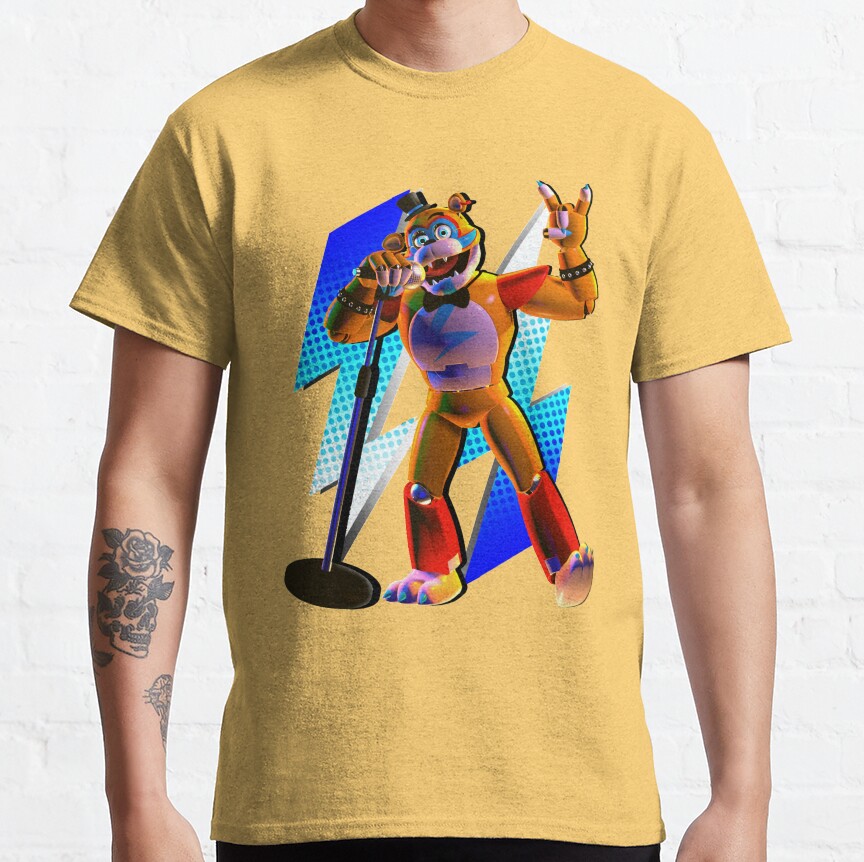 Security Breach Glamrock Freddy T-Shirt - Image 4