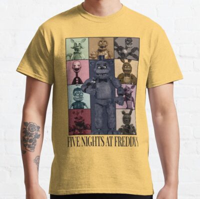 Alternative view of Five Nights At Freddys Eras Tour T-Shirt