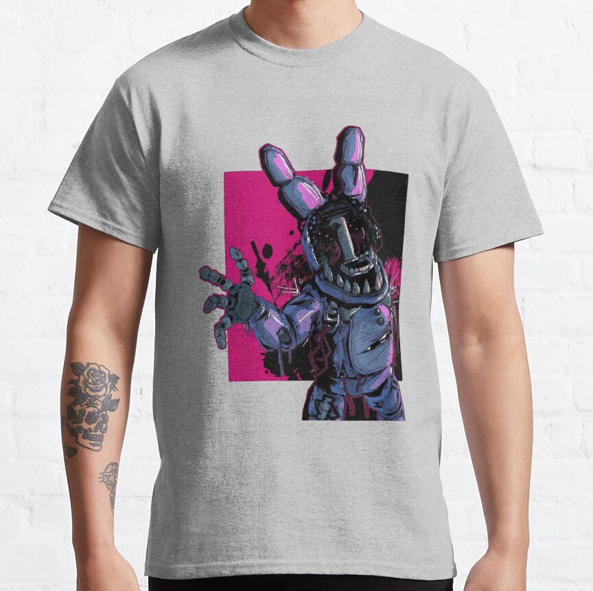 Fnaf Bonnie Fan Art T-Shirt - Image 4