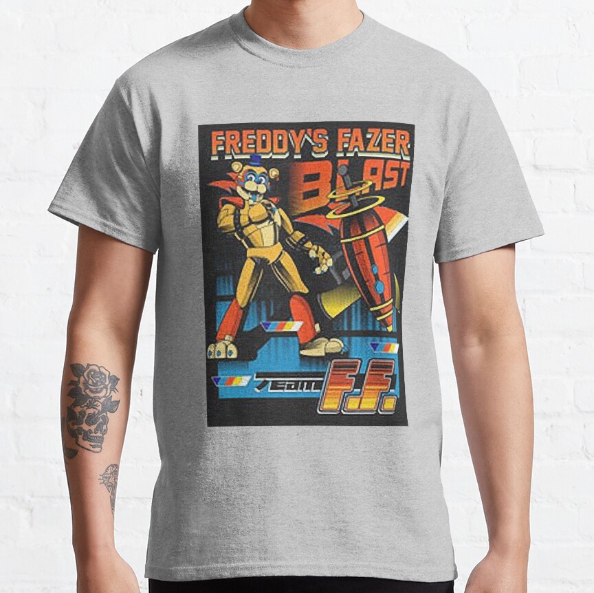 Fnaf Security Breach Essential T Shirt T-Shirt - Image 3