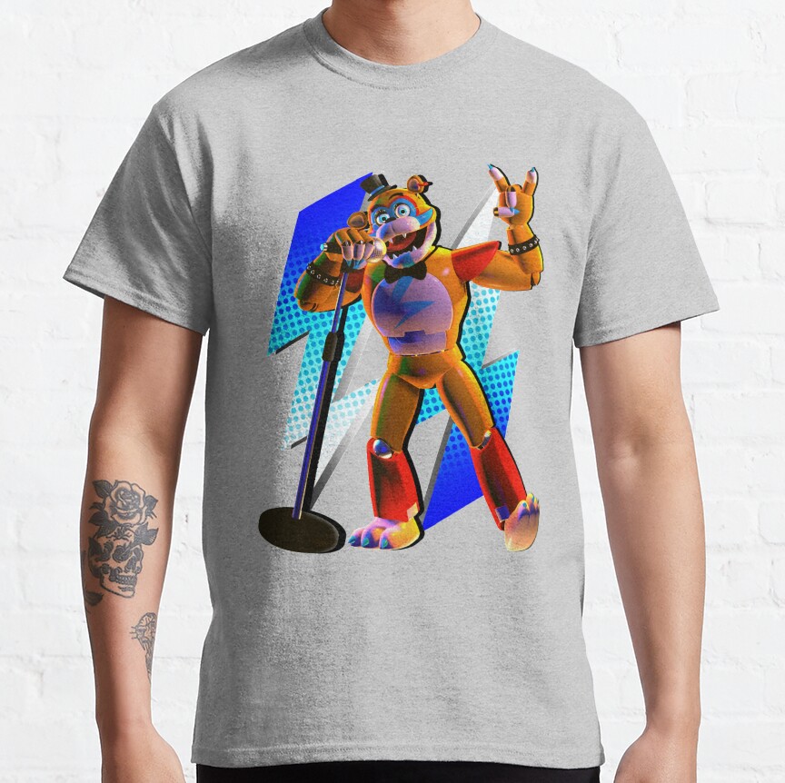 Security Breach Glamrock Freddy T-Shirt - Image 3