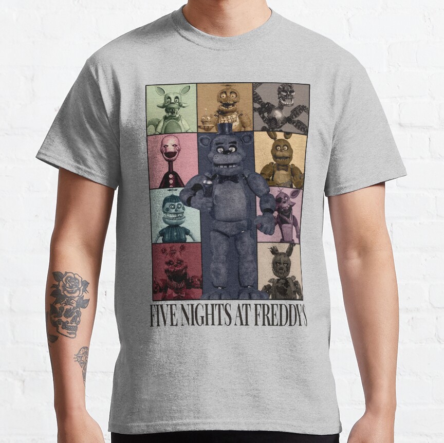 Five Nights At Freddys Eras Tour T-Shirt - Image 5
