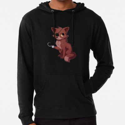 Alternative view of Fnaf Game Foxy Hoodie