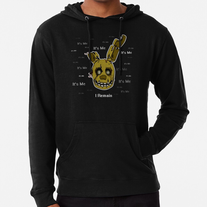 Five Nights At Freddy S Fnaf 3 Springtrap It S Me Hoodie