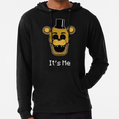Alternative view of Five Nights At Freddy S Fnaf Golden Freddy It S Me Hoodie