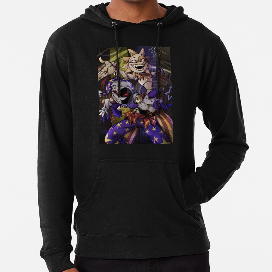 Sun And Moon From Fnaf Game Series Hoodie