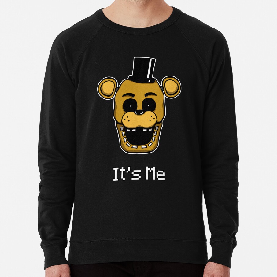 Five Nights At Freddy S Fnaf Golden Freddy It S Me Sweatshirt - Image 5