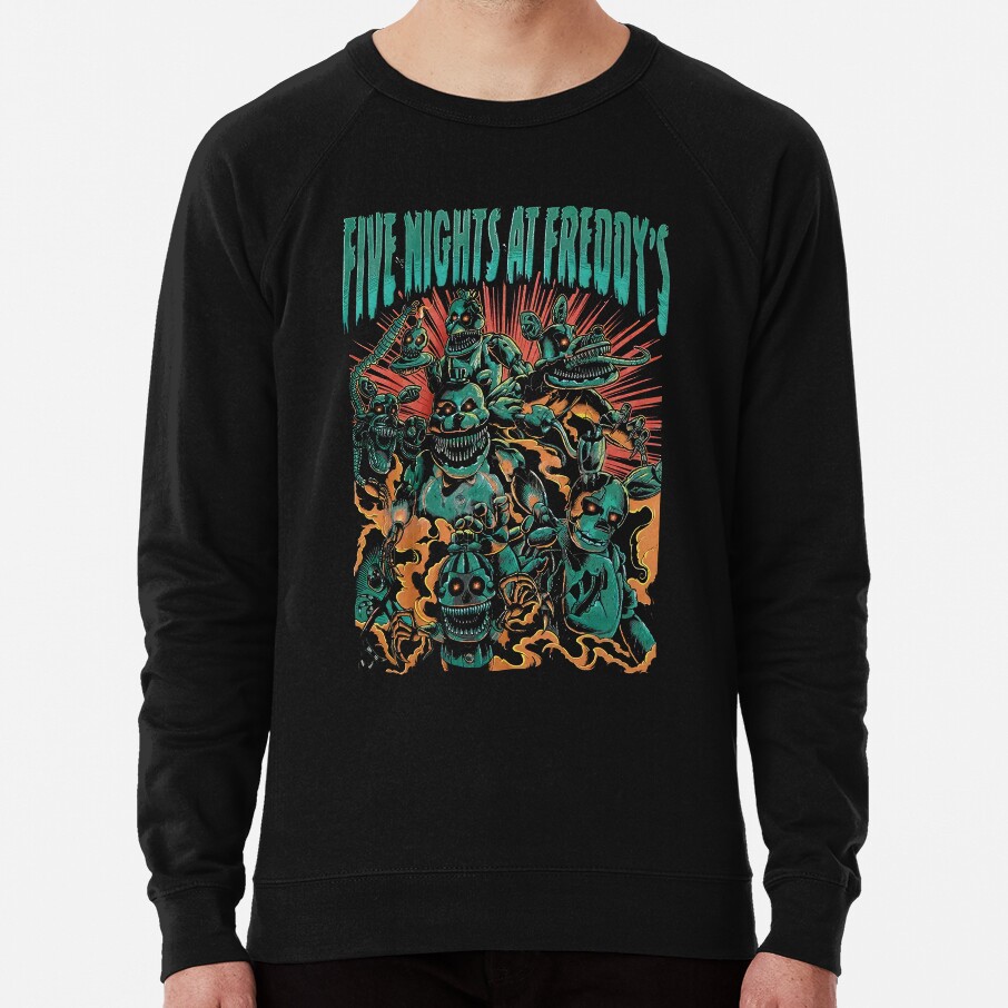 Five At Night Freddys Movie Sweatshirt - Image 5