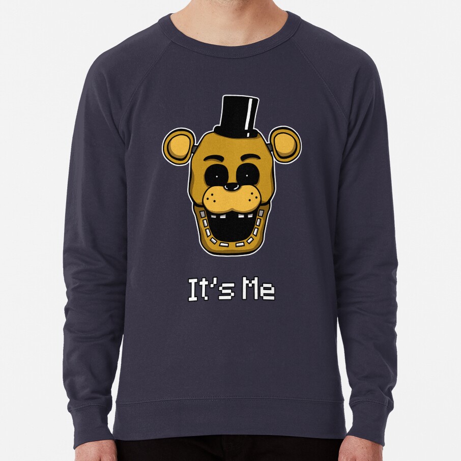 Five Nights At Freddy S Fnaf Golden Freddy It S Me Sweatshirt - Image 4
