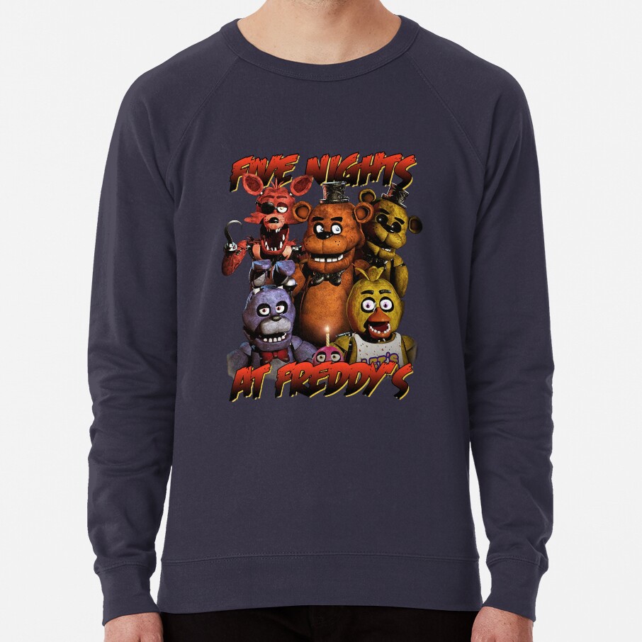 Five Nights At Freddy S Classic Horror Game Sweatshirt - Image 5