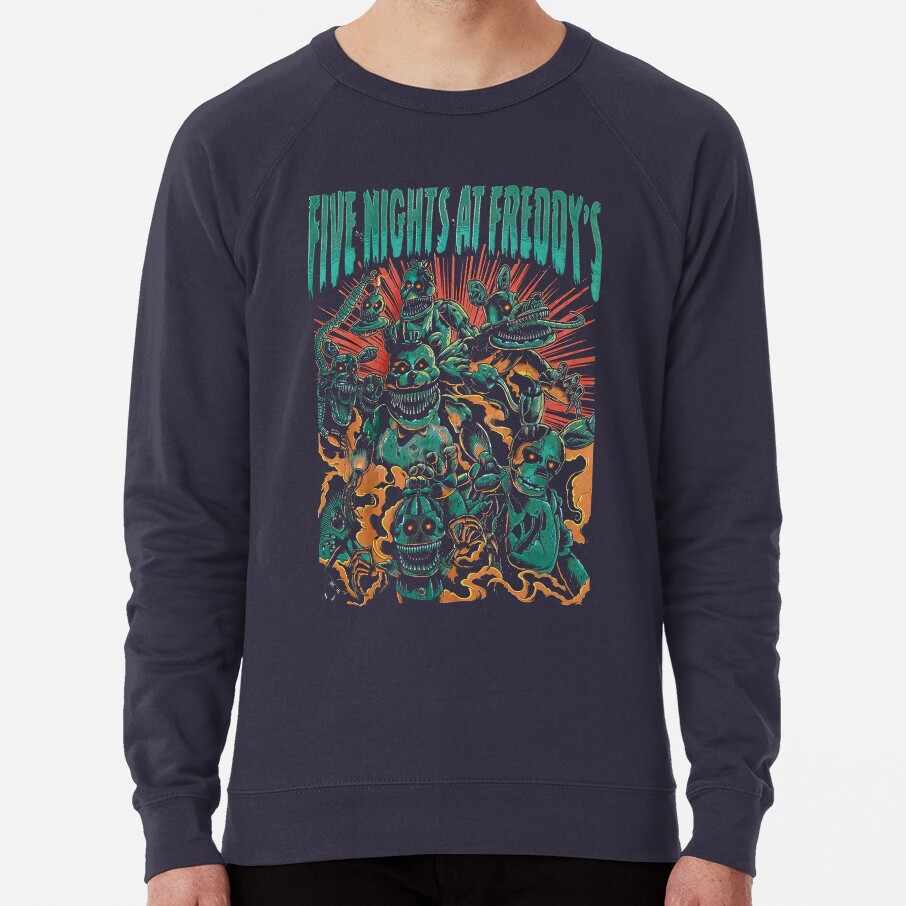 Five At Night Freddys Movie Sweatshirt - Image 2