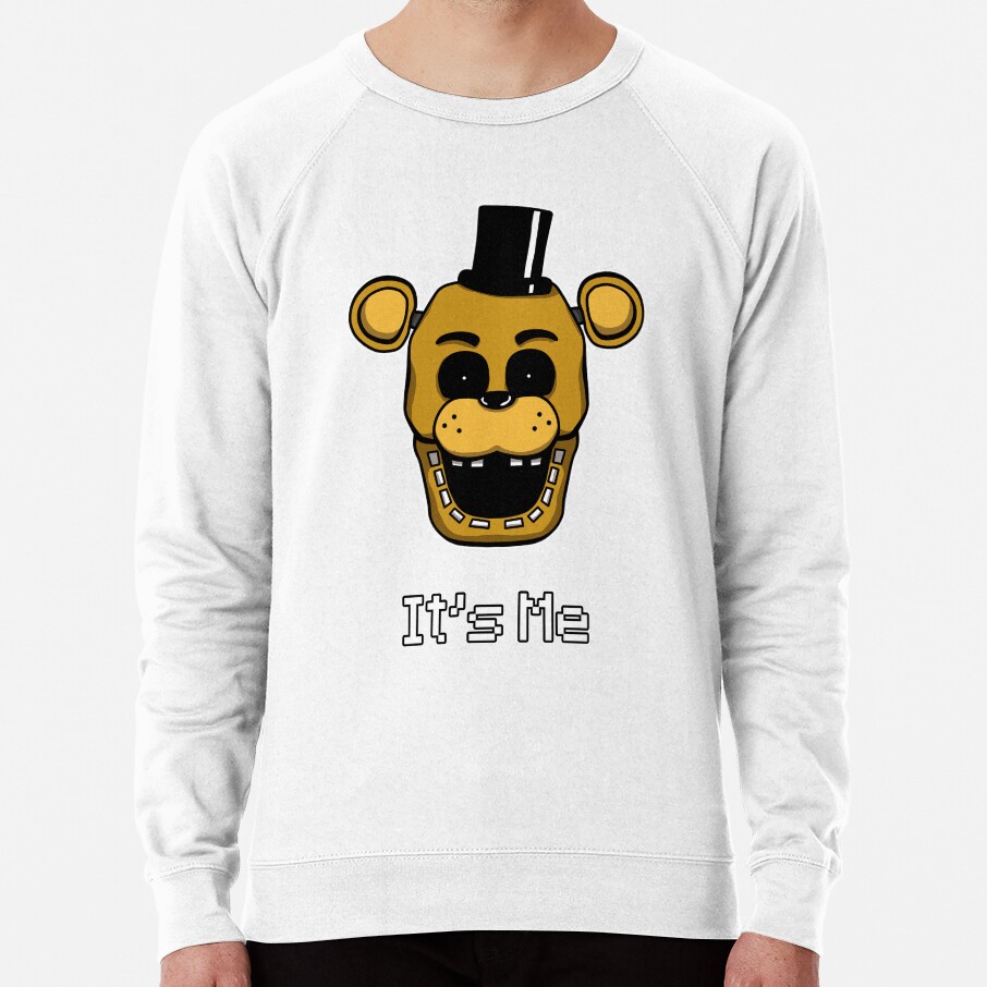 Five Nights At Freddy S Fnaf Golden Freddy It S Me Sweatshirt - Image 3