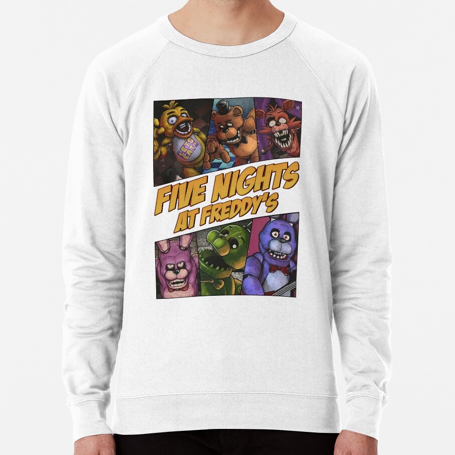 Halloween Five Nights At Freddys Sweatshirt - Image 5