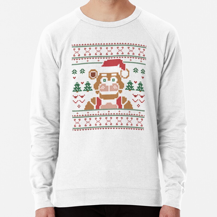 Freddy Fazbear Ugly Christmas Sweater Fnaf Sweatshirt - Image 4
