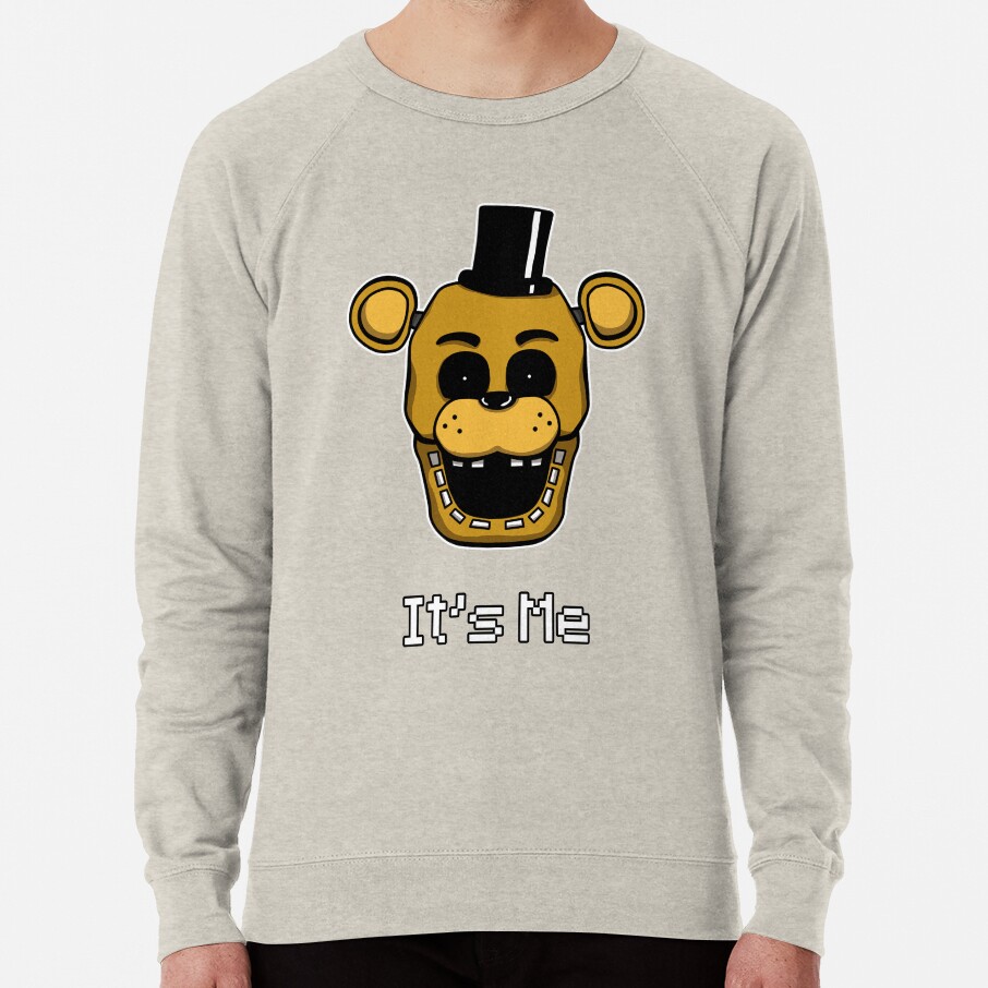 Five Nights At Freddy S Fnaf Golden Freddy It S Me Sweatshirt - Image 6