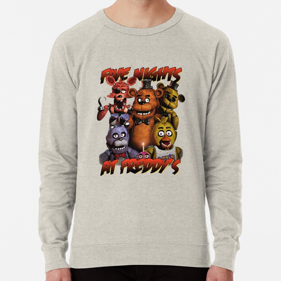 Five Nights At Freddy S Classic Horror Game Sweatshirt - Image 4