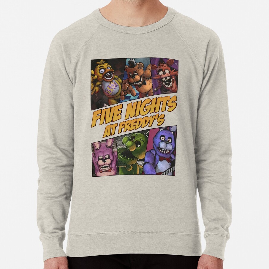 Halloween Five Nights At Freddys Sweatshirt - Image 4