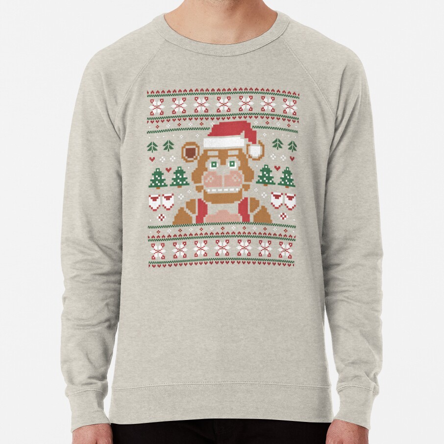Freddy Fazbear Ugly Christmas Sweater Fnaf Sweatshirt - Image 3