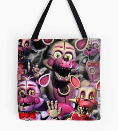 Vintage Five Nights At Freddy S Mangle Tote Bag