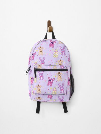 Fnaf 1 Plush Pattern Backpack